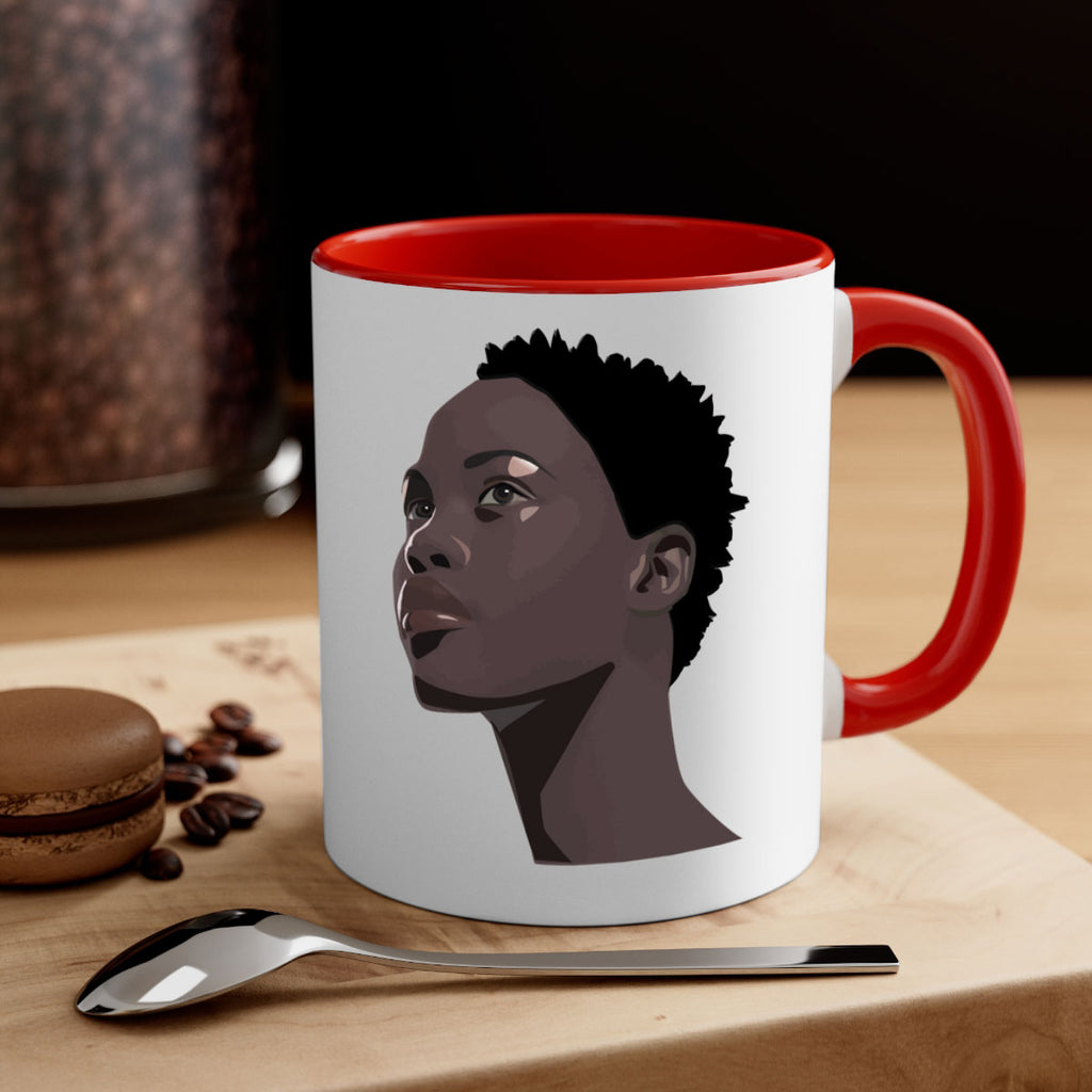 african woman portrait 88#- Black women - Girls-Mug / Coffee Cup