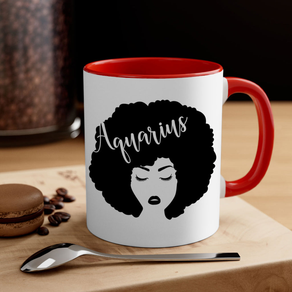 aquarius62#- Black women - Girls-Mug / Coffee Cup