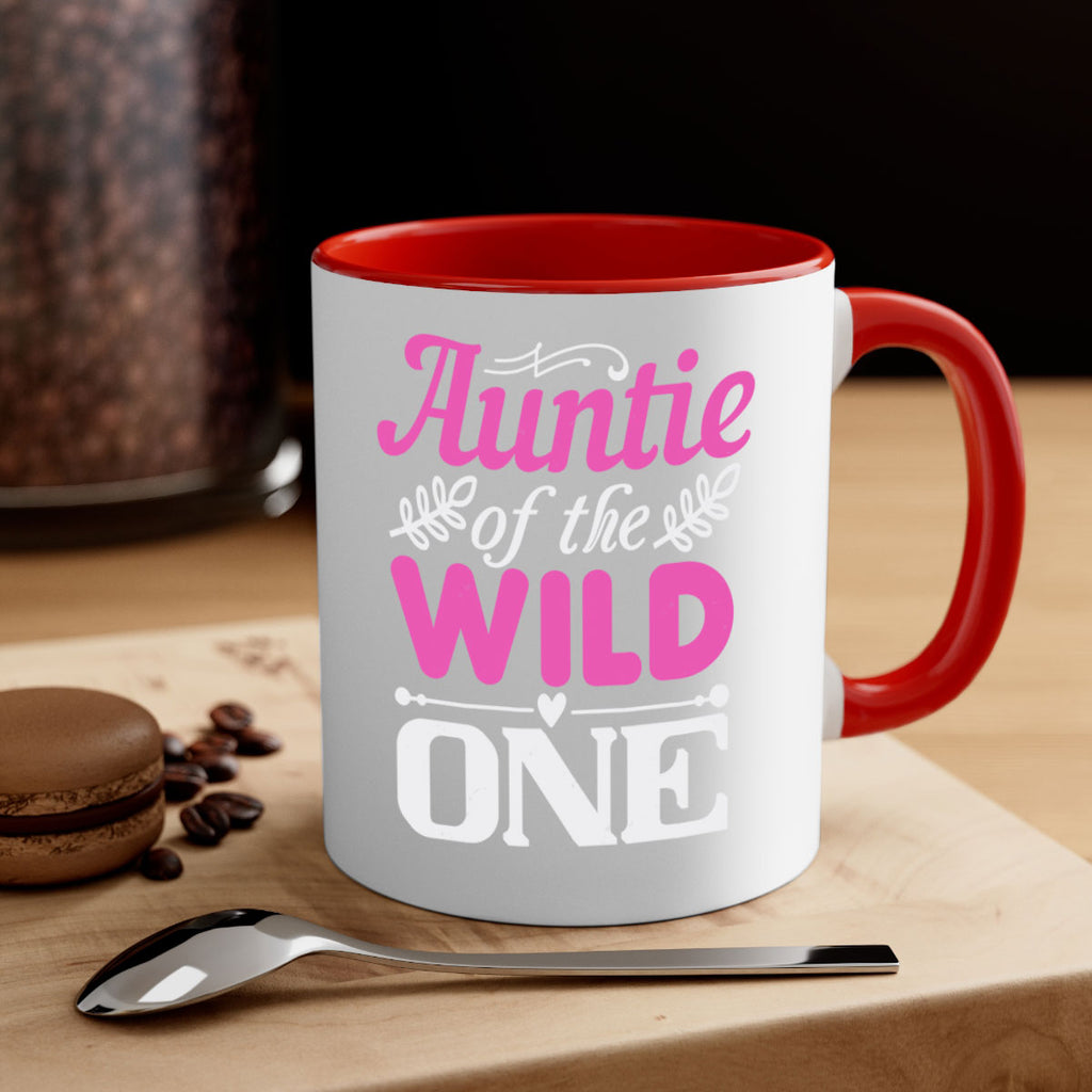 auntie of the wild one Style 63#- aunt-Mug / Coffee Cup