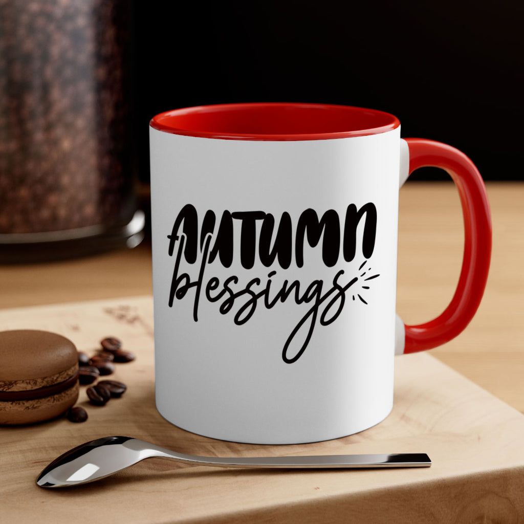 autumn blessings 65#- thanksgiving-Mug / Coffee Cup