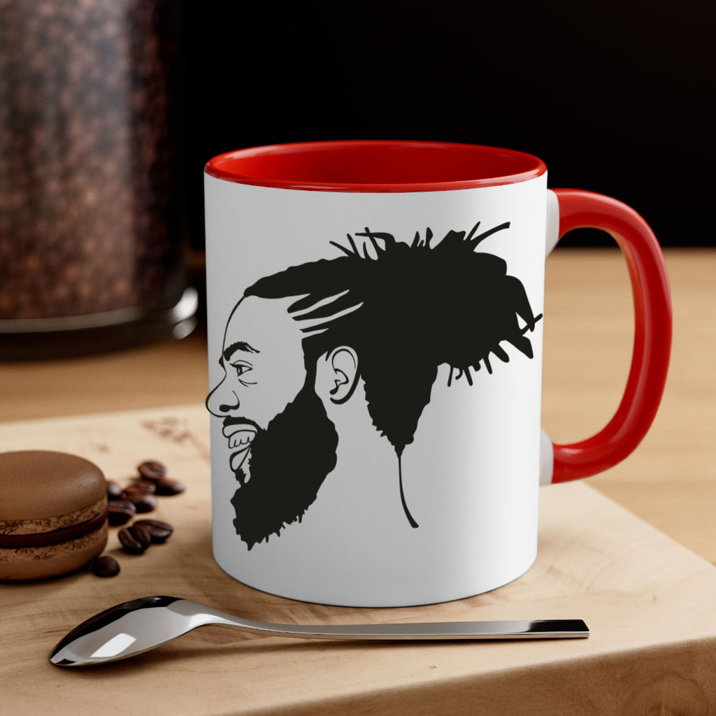 beardman 45#- Black men - Boys-Mug / Coffee Cup