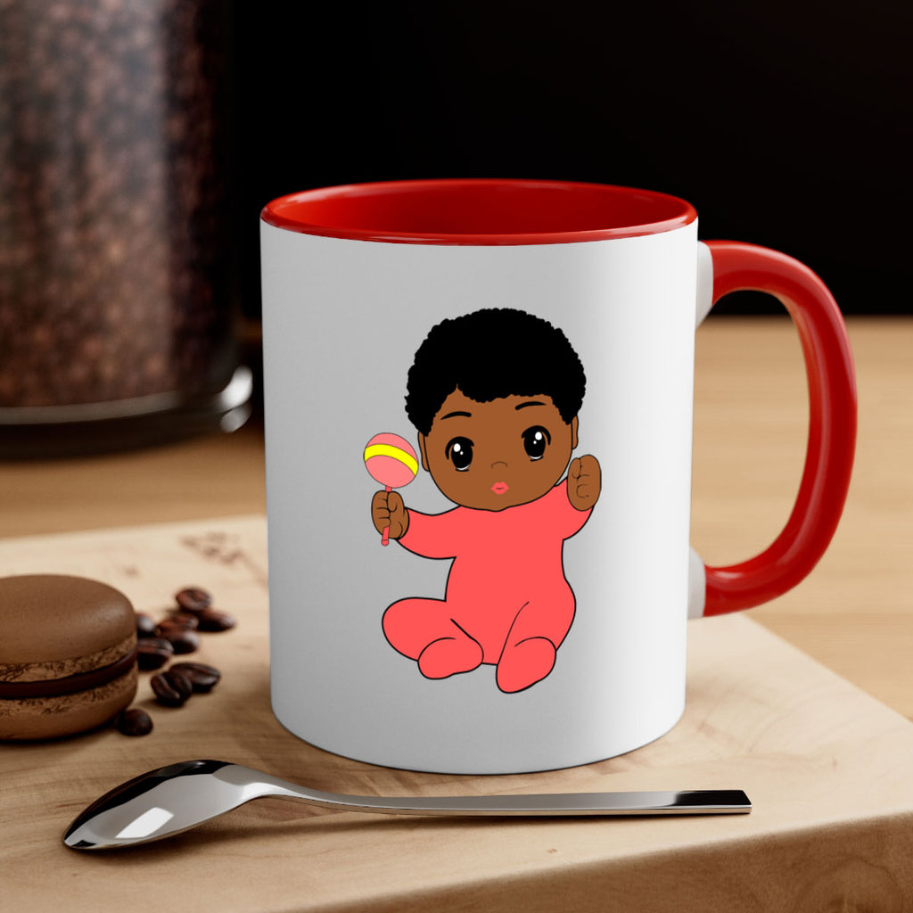 black baby boy 4#- Black men - Boys-Mug / Coffee Cup