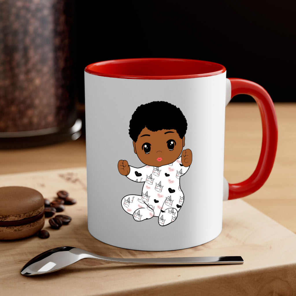 black baby boy 8#- Black men - Boys-Mug / Coffee Cup