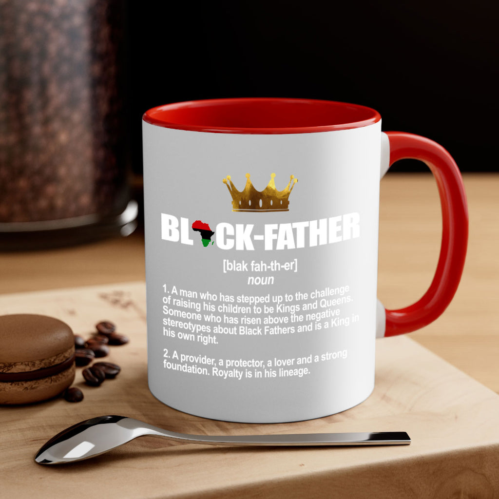 black father 247#- black words - phrases-Mug / Coffee Cup