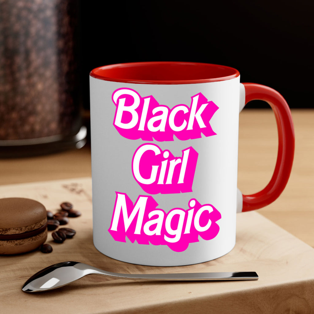black girl magic 206#- black words - phrases-Mug / Coffee Cup