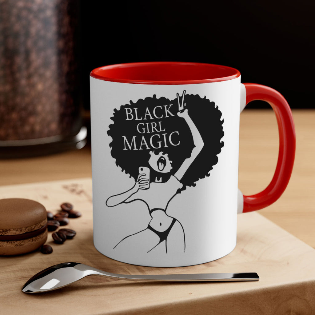 black girl magic 58#- Black women - Girls-Mug / Coffee Cup
