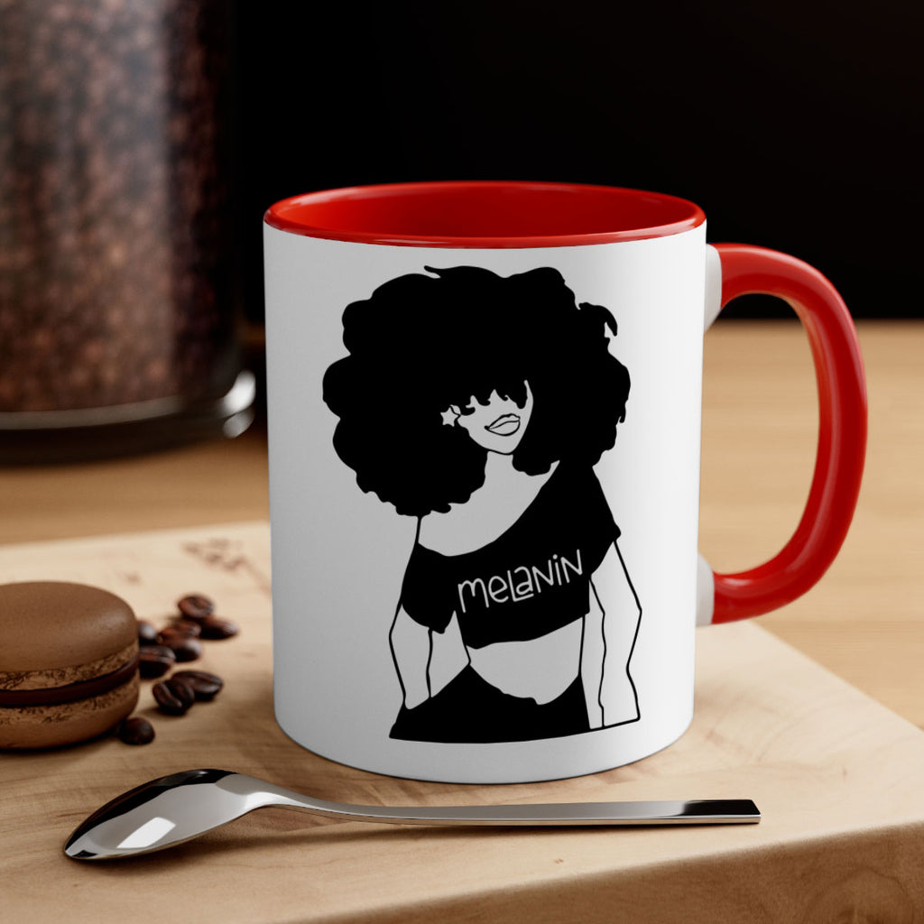 black girl meanin 19#- Black women - Girls-Mug / Coffee Cup