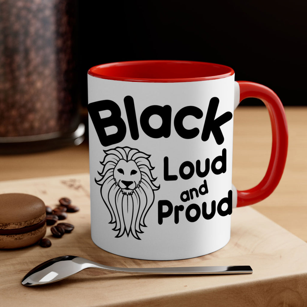 black loud and proud Style 57#- Black women - Girls-Mug / Coffee Cup