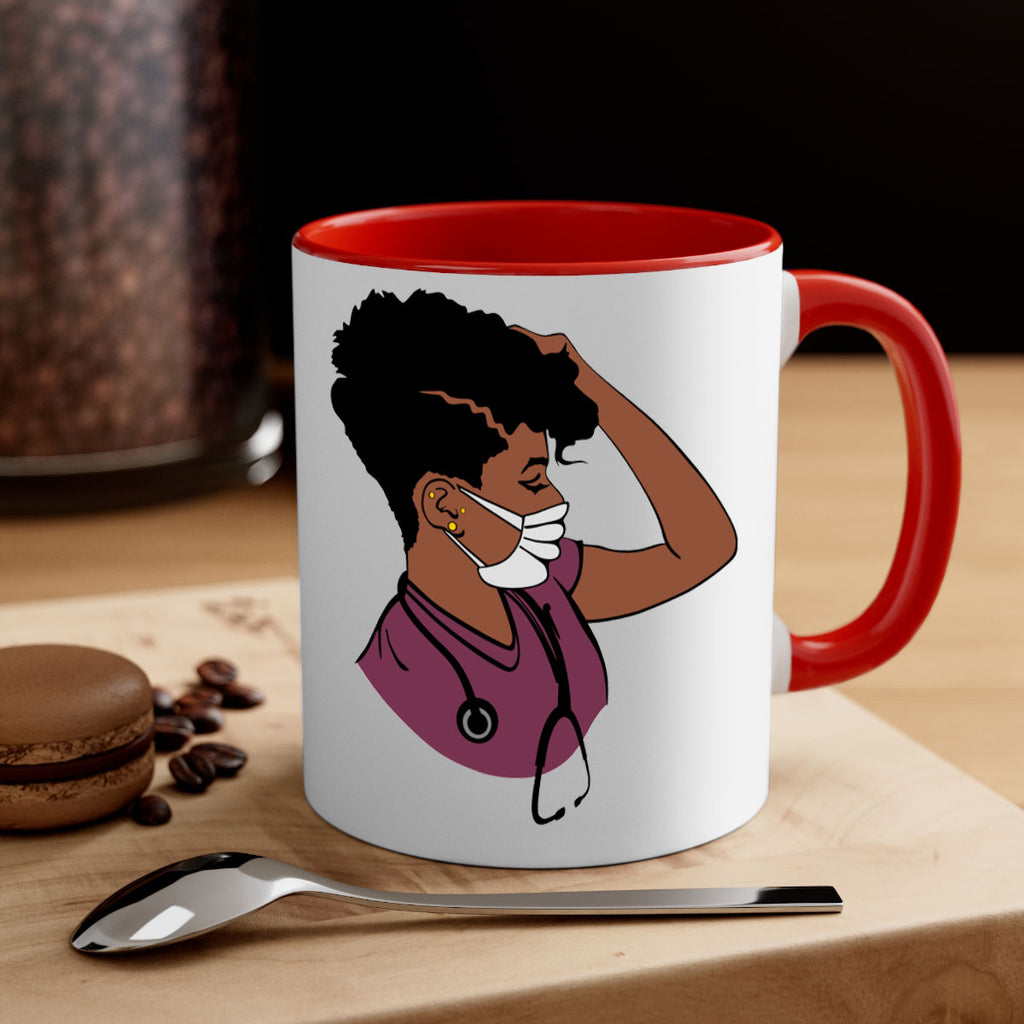 black nurse 1#- Black women - Girls-Mug / Coffee Cup