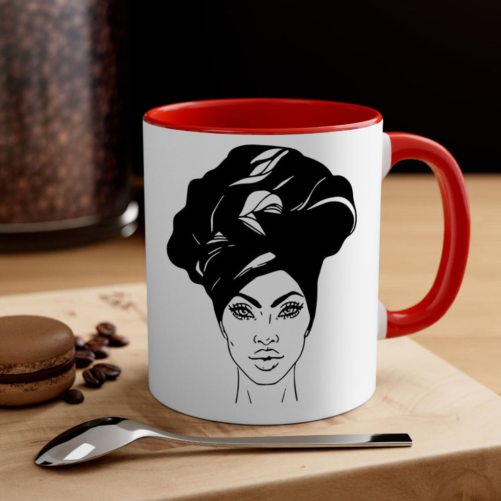 black women - queen 44#- Black women - Girls-Mug / Coffee Cup