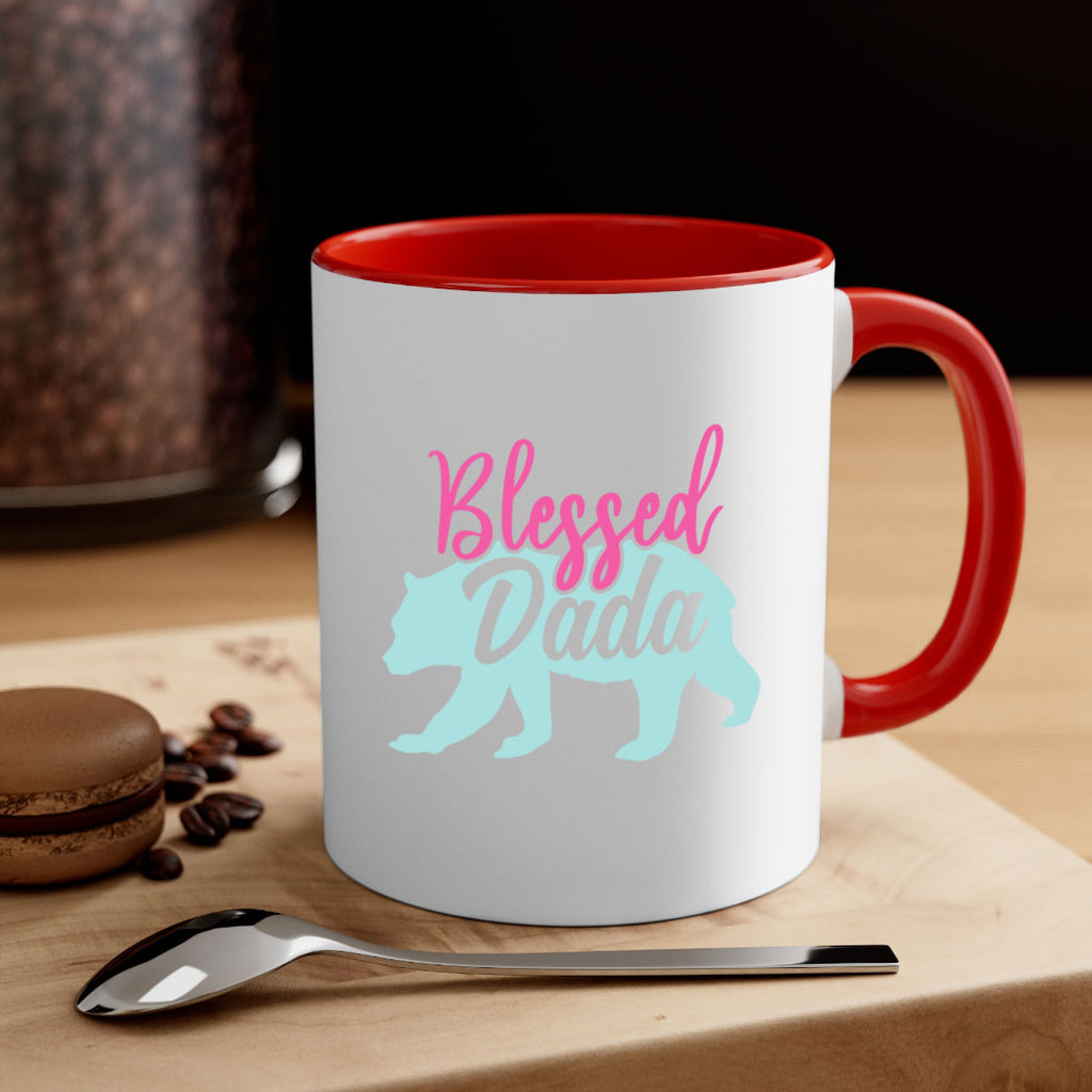 blessed dada 35#- dad-Mug / Coffee Cup