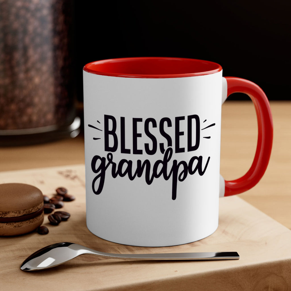 blessed grandpa 74#- grandpa-Mug / Coffee Cup