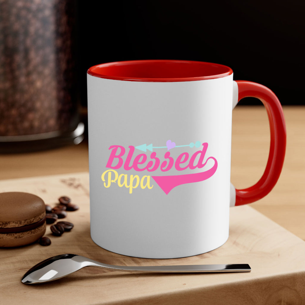 blessed papa 73#- grandpa-Mug / Coffee Cup