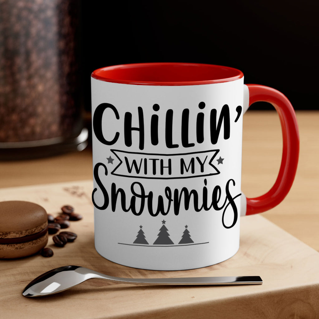 chillin with my snowmies style 90#- christmas-Mug / Coffee Cup