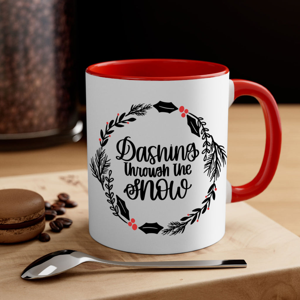 christmas ornamentsdashing through the snow 192#- christmas-Mug / Coffee Cup