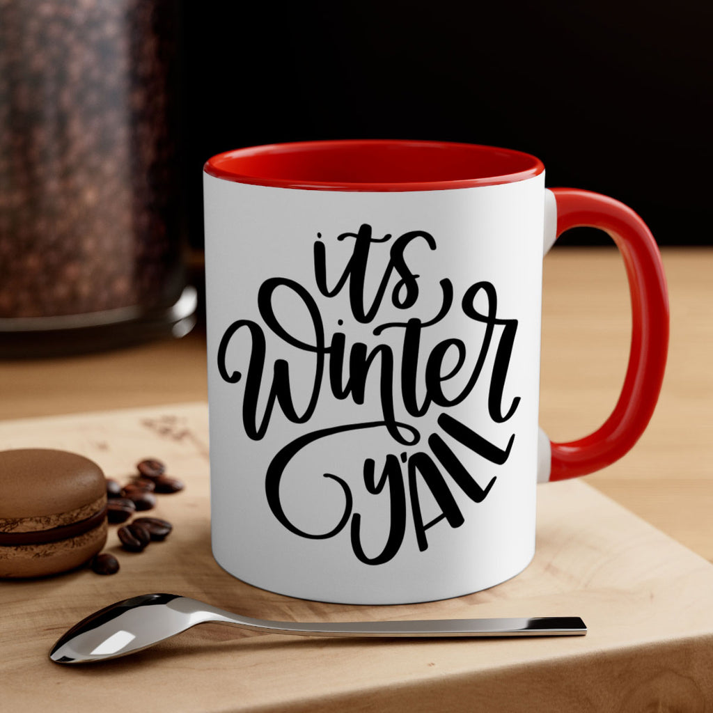 christmas ornamentsits winter y∩all 185#- christmas-Mug / Coffee Cup