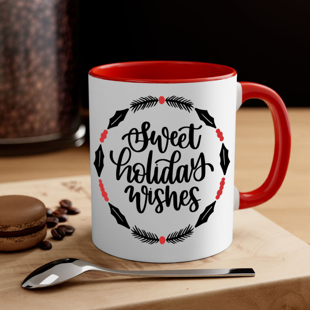 christmas ornamentssweet holiday wishes 172#- christmas-Mug / Coffee Cup