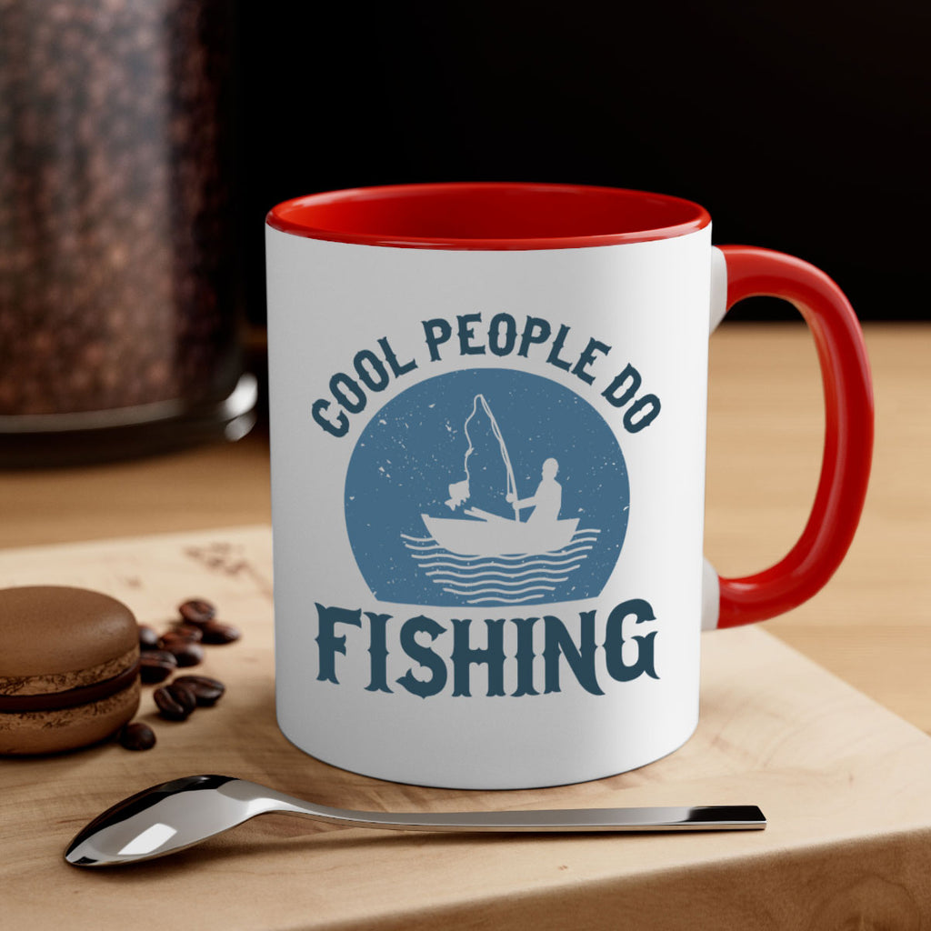 cool people do fishing 170#- fishing-Mug / Coffee Cup