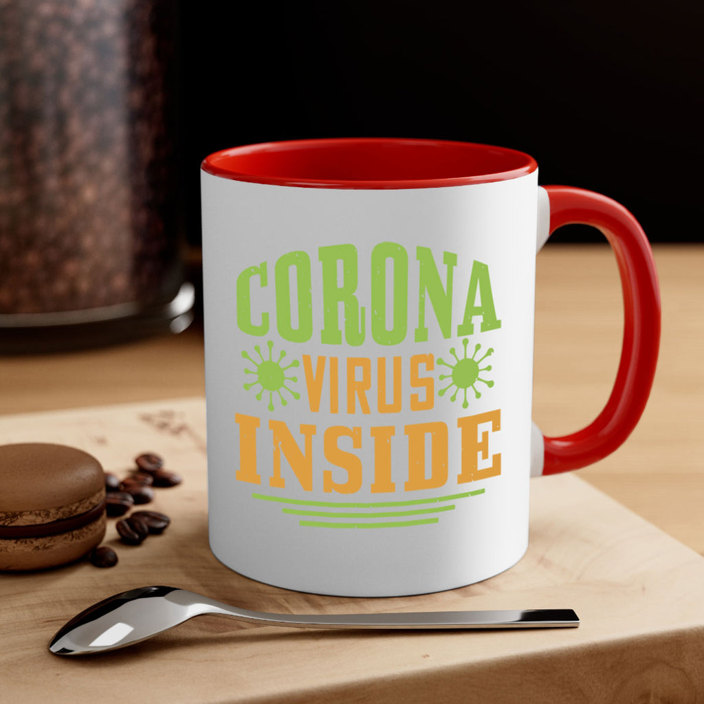 coronavirus inside Style 2#- corona virus-Mug / Coffee Cup