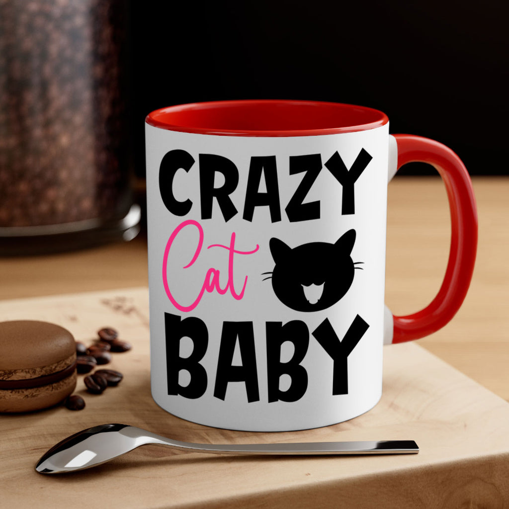 crazy cat baby Style 270#- baby2-Mug / Coffee Cup