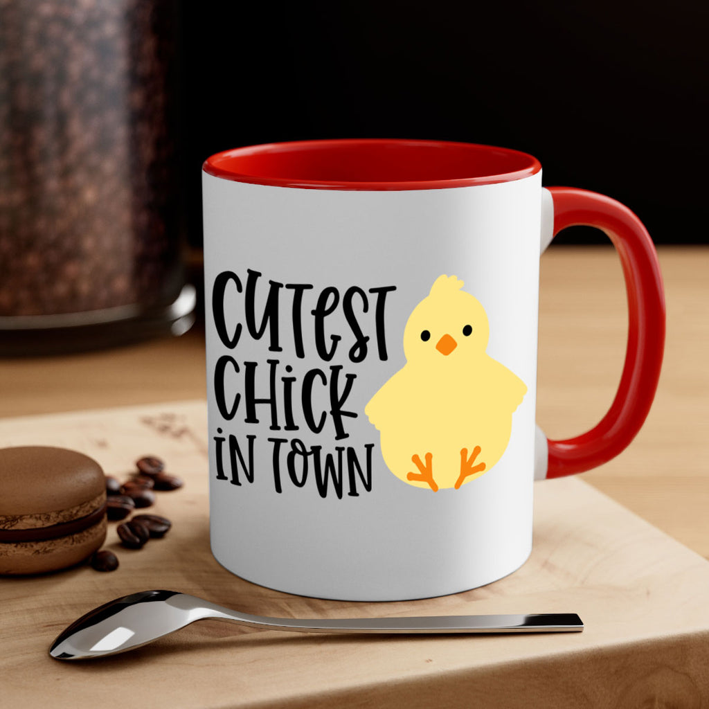 cutest chick in town 61#- easter-Mug / Coffee Cup