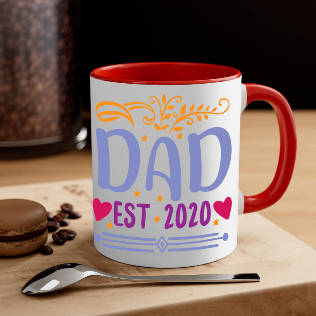 dad est 98#- fathers day-Mug / Coffee Cup