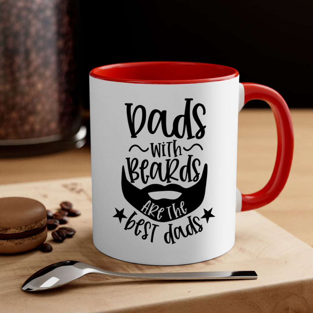 dads with beards are the best dads 53#- fathers day-Mug / Coffee Cup