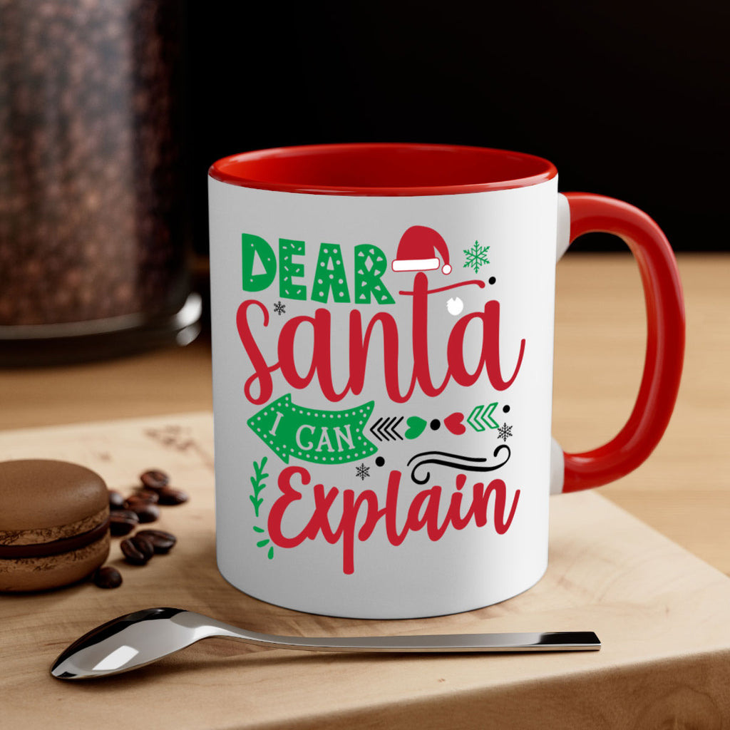 dear santa i can explain style 157#- christmas-Mug / Coffee Cup