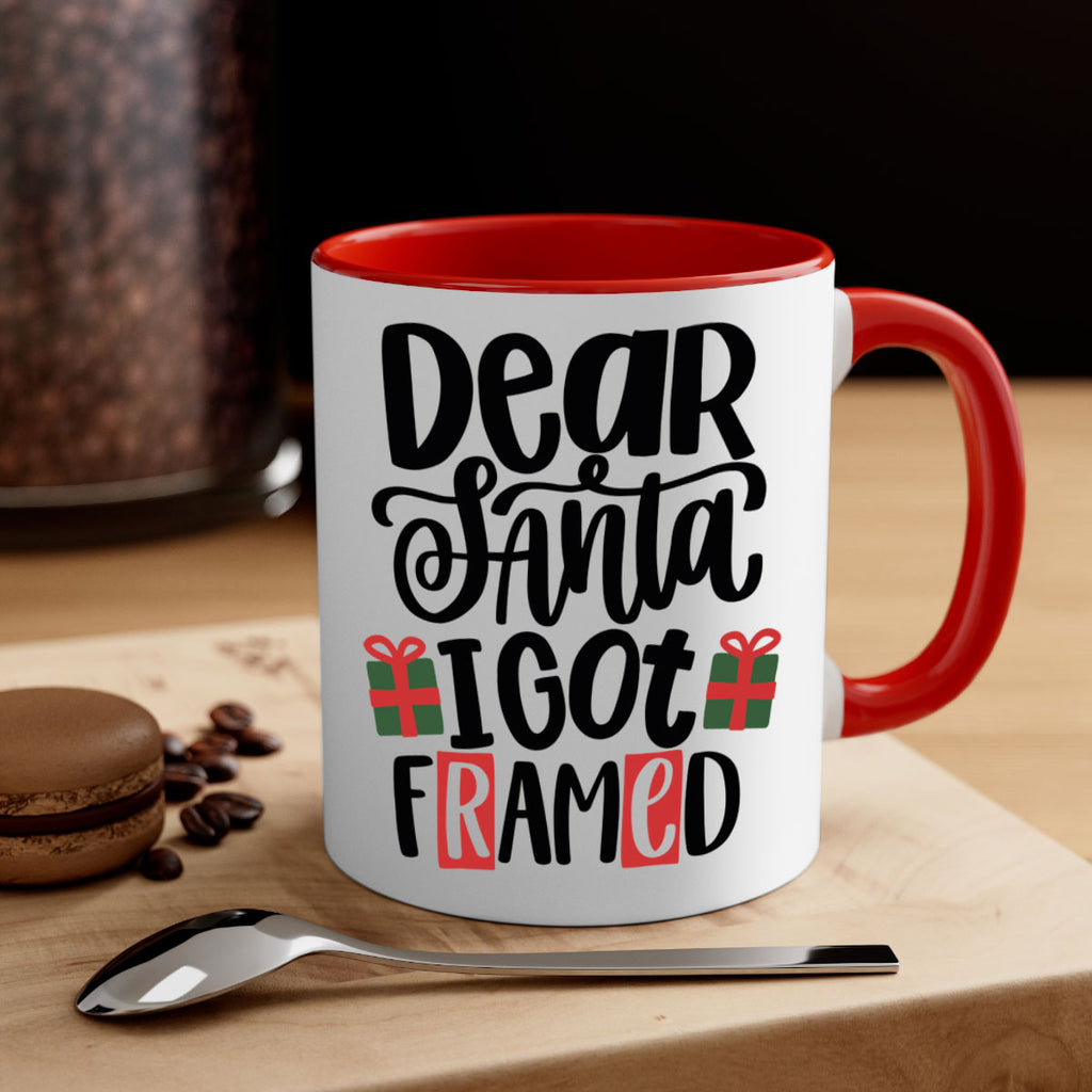 dear santa i got framed 162#- christmas-Mug / Coffee Cup