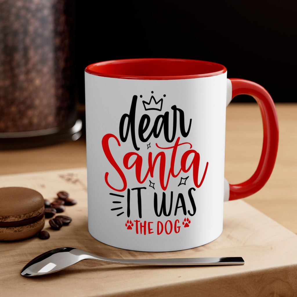 dear santa it was the dog style 171#- christmas-Mug / Coffee Cup