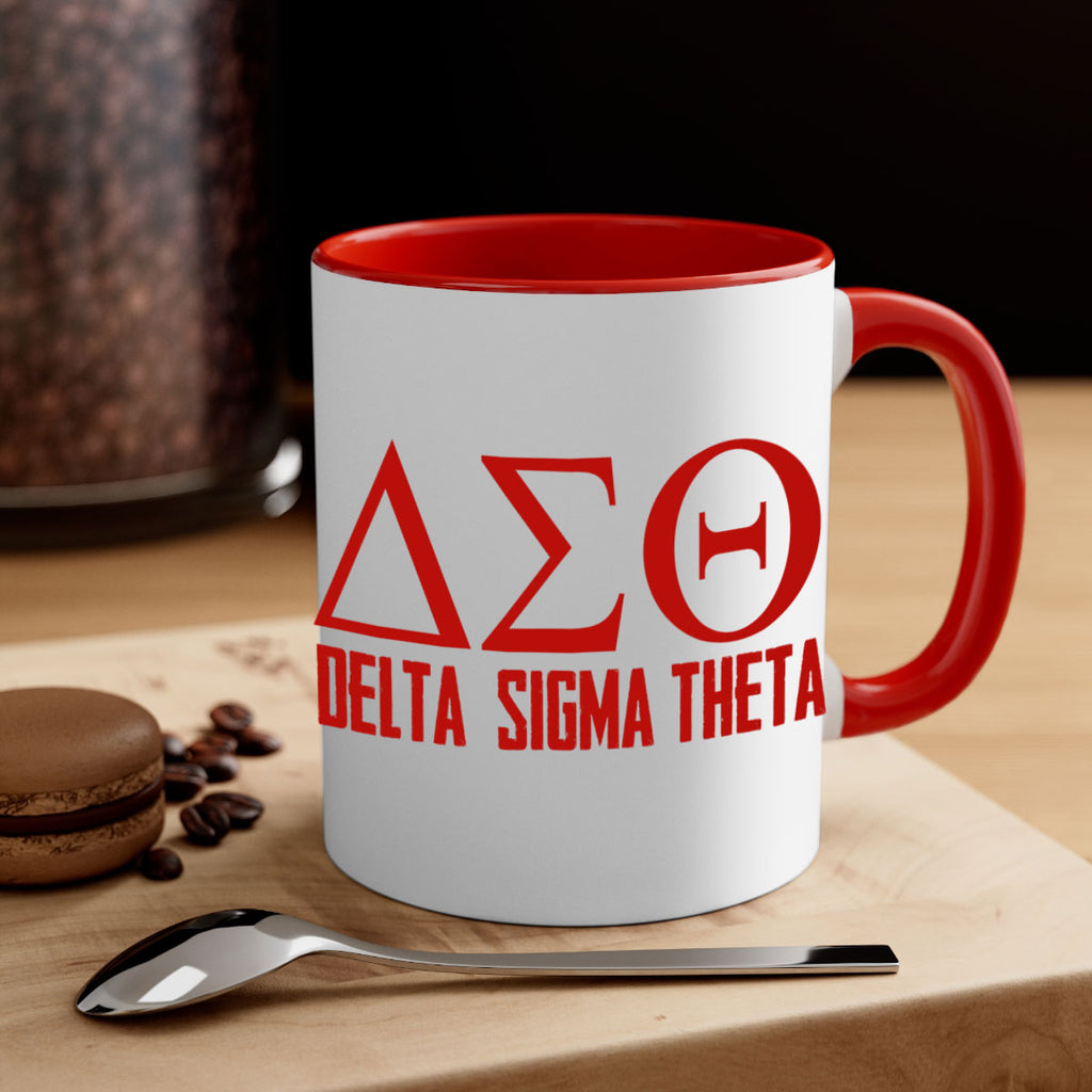 delta sigma theta 2#- black words - phrases-Mug / Coffee Cup