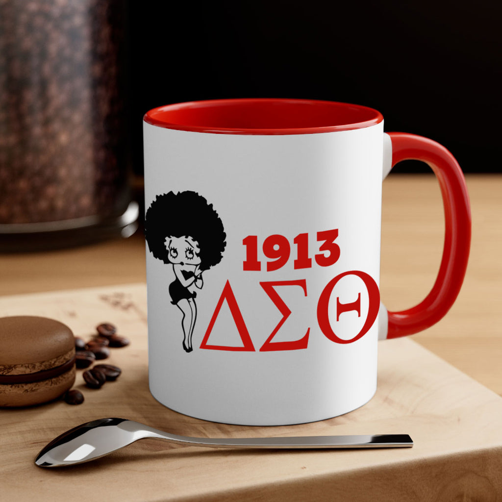 delta sigma theta 4#- black words - phrases-Mug / Coffee Cup