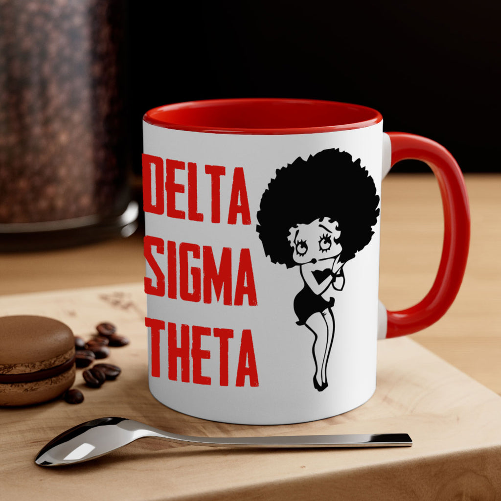 delta sigma theta 5#- black words - phrases-Mug / Coffee Cup