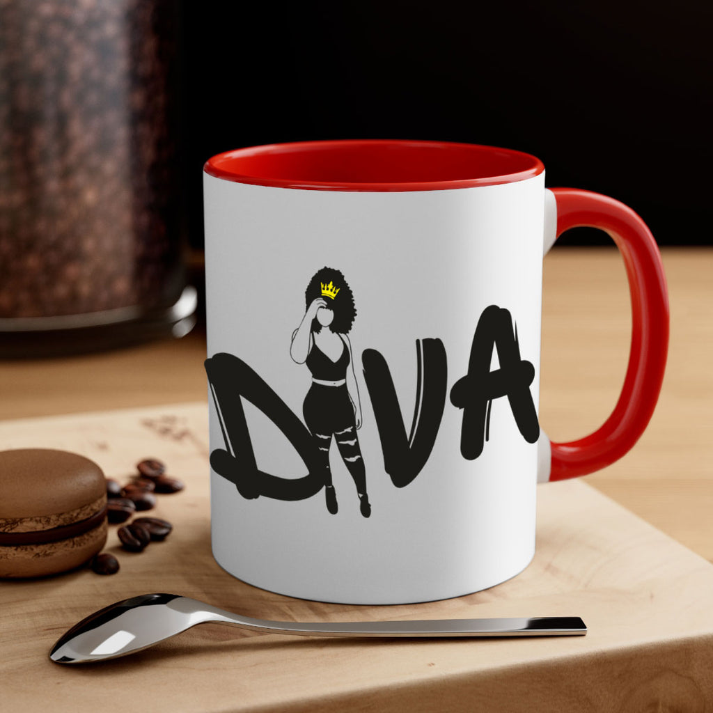 diva 6#- Black women - Girls-Mug / Coffee Cup