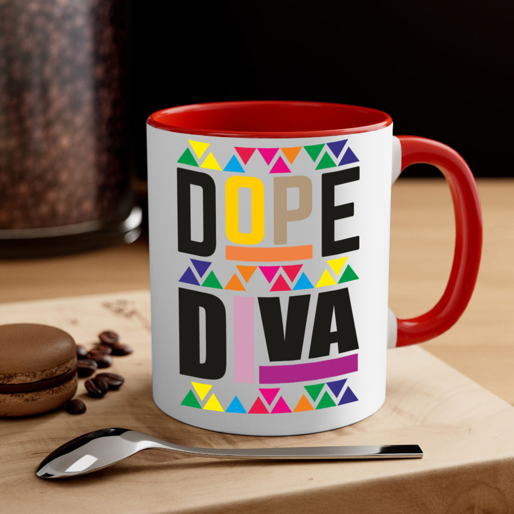 dope diva- black words - phrases-Mug / Coffee Cup