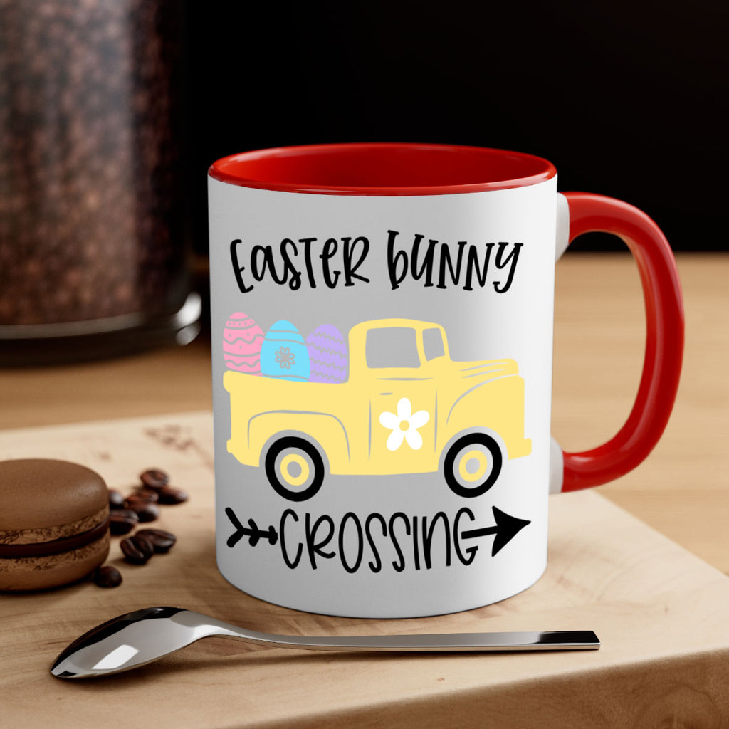 easter bunny crossing 59#- easter-Mug / Coffee Cup