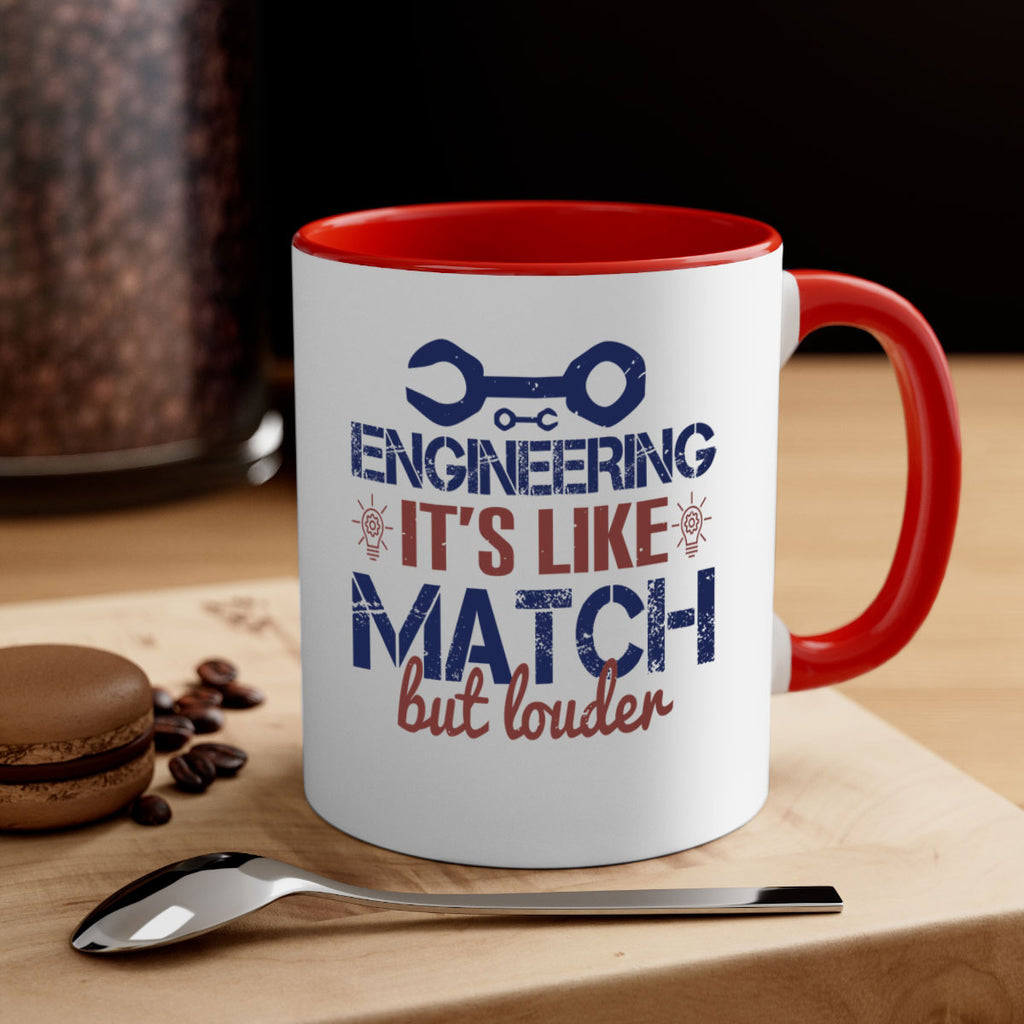 engineering its like match but louder Style 59#- engineer-Mug / Coffee Cup