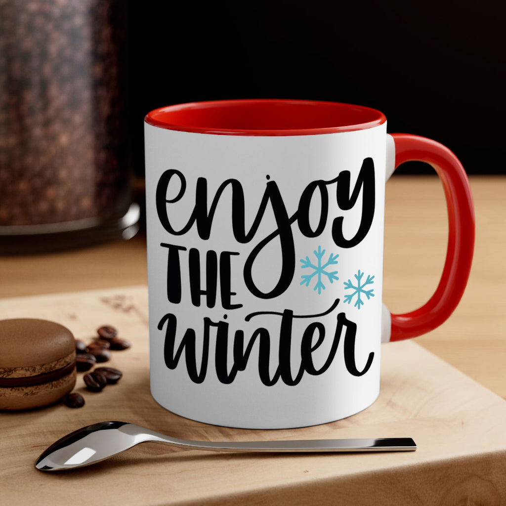 enjoy the winter 155#- christmas-Mug / Coffee Cup