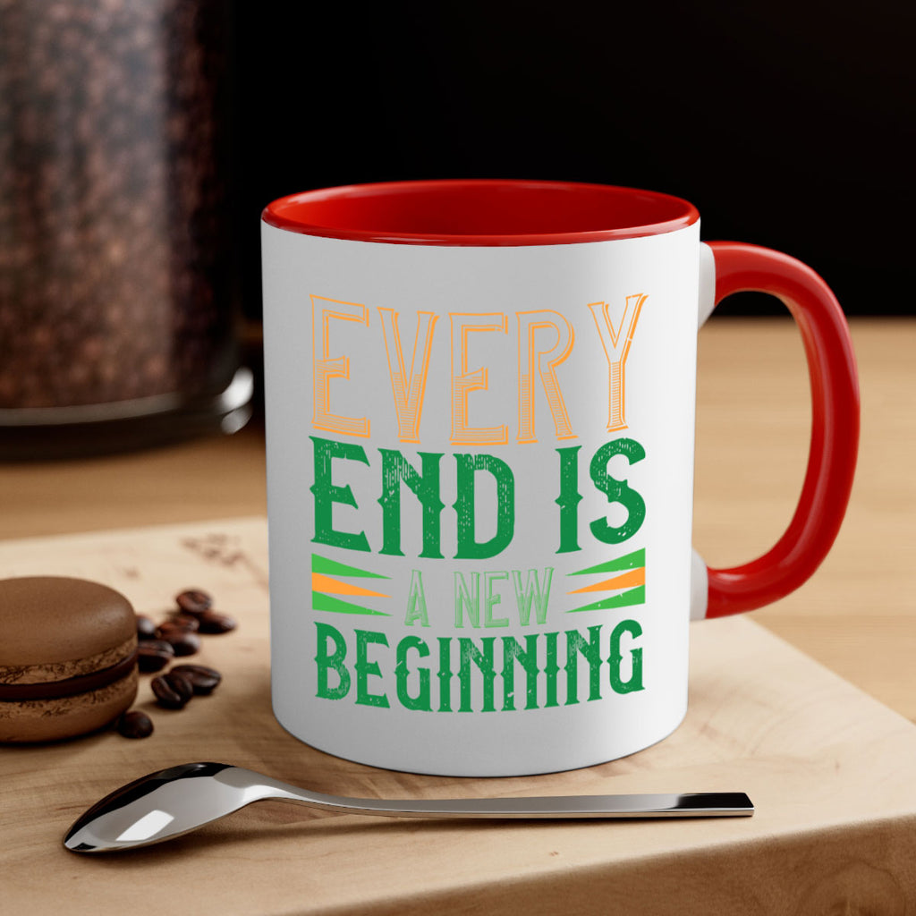 every end is a new beginning Style 138#- St Patricks Day-Mug / Coffee Cup