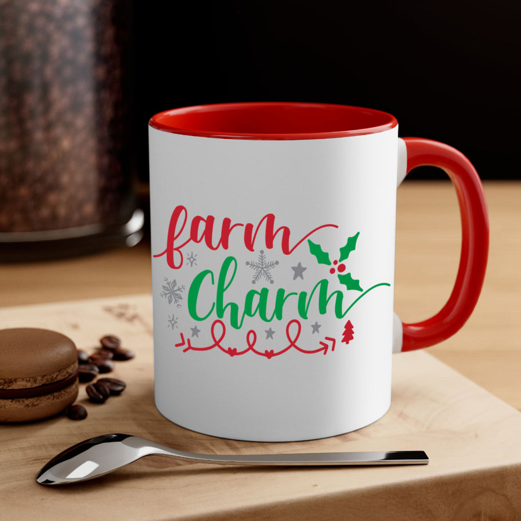 farm charm style 205#- christmas-Mug / Coffee Cup