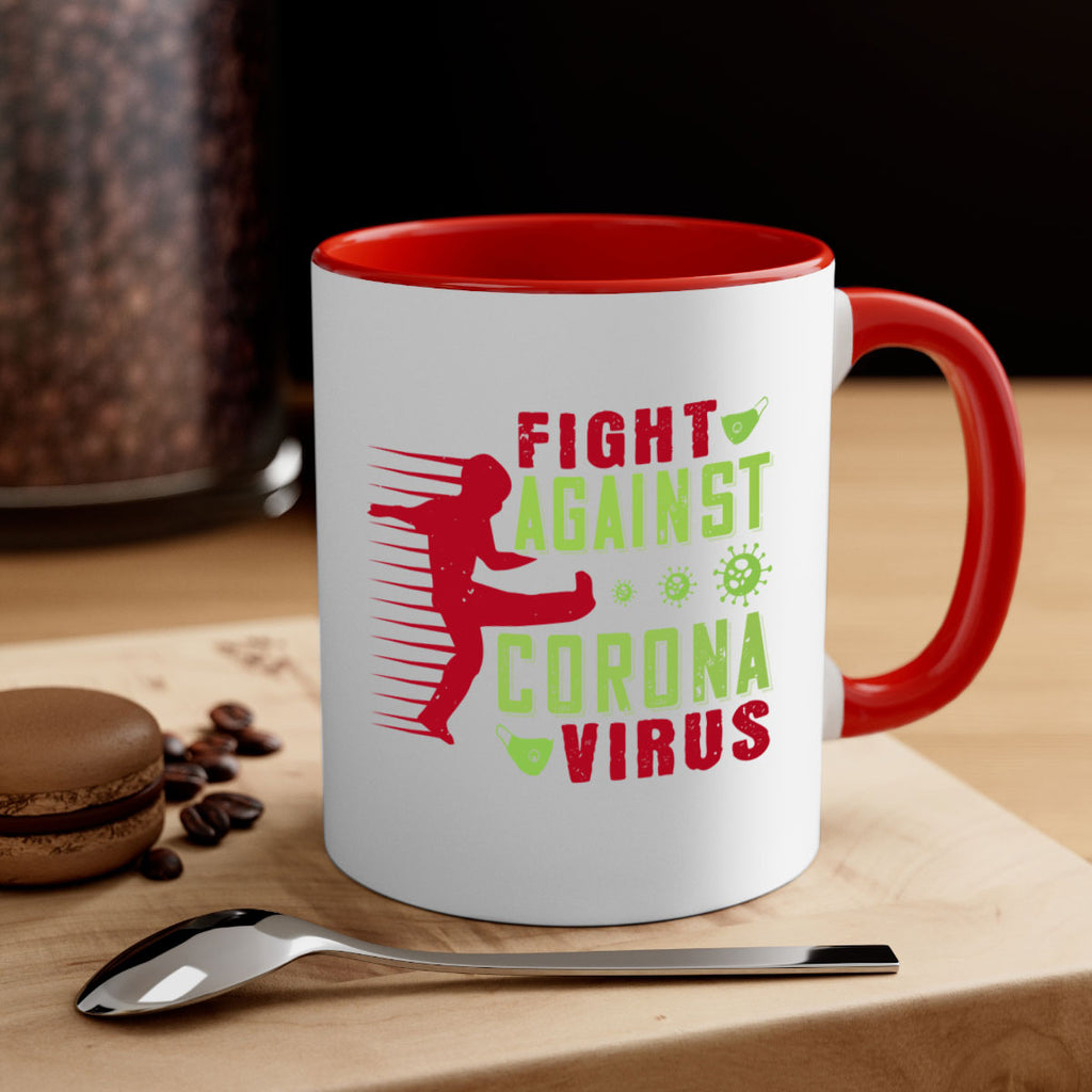 fight against corona virus Style 41#- corona virus-Mug / Coffee Cup