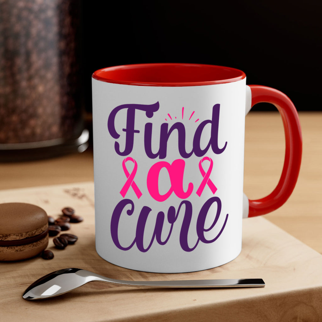 find a cure Style 12#- breast cancer-Mug / Coffee Cup