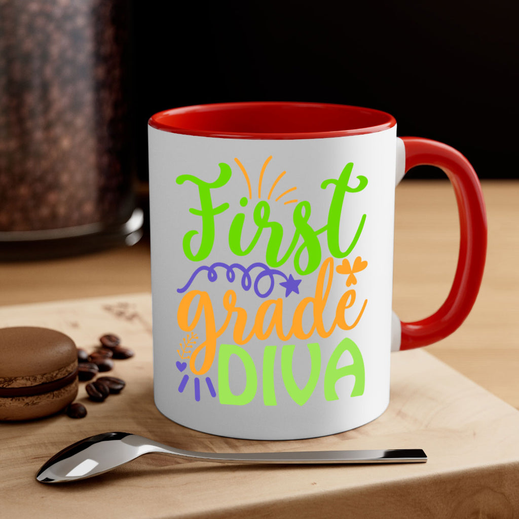 first grade diva 21#- mardi gras-Mug / Coffee Cup