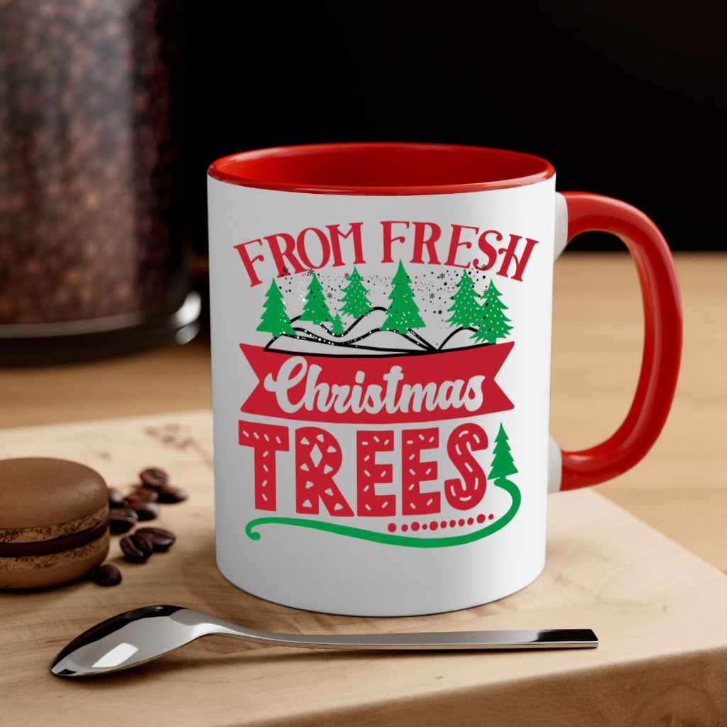 from fresh christmas trees style 218#- christmas-Mug / Coffee Cup