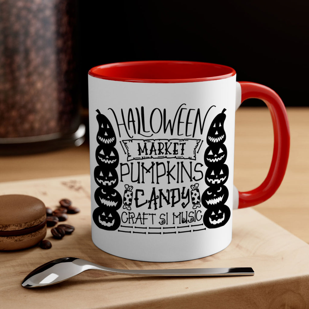 halloween market pumpkins candy 73#- halloween-Mug / Coffee Cup