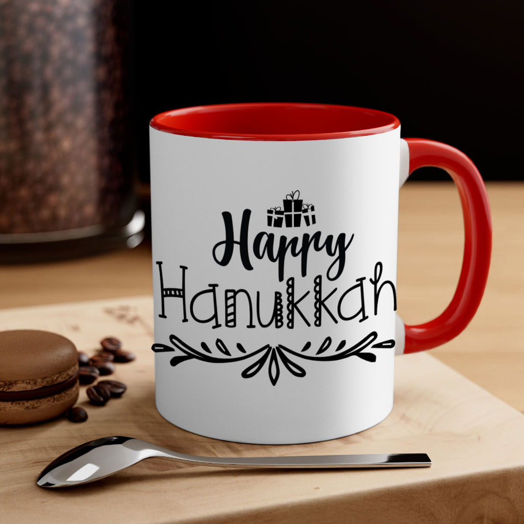 happy hanukkah style 252#- christmas-Mug / Coffee Cup