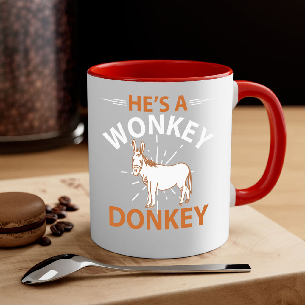 he’s a wonky donkey Style 4#- Donkey-Mug / Coffee Cup