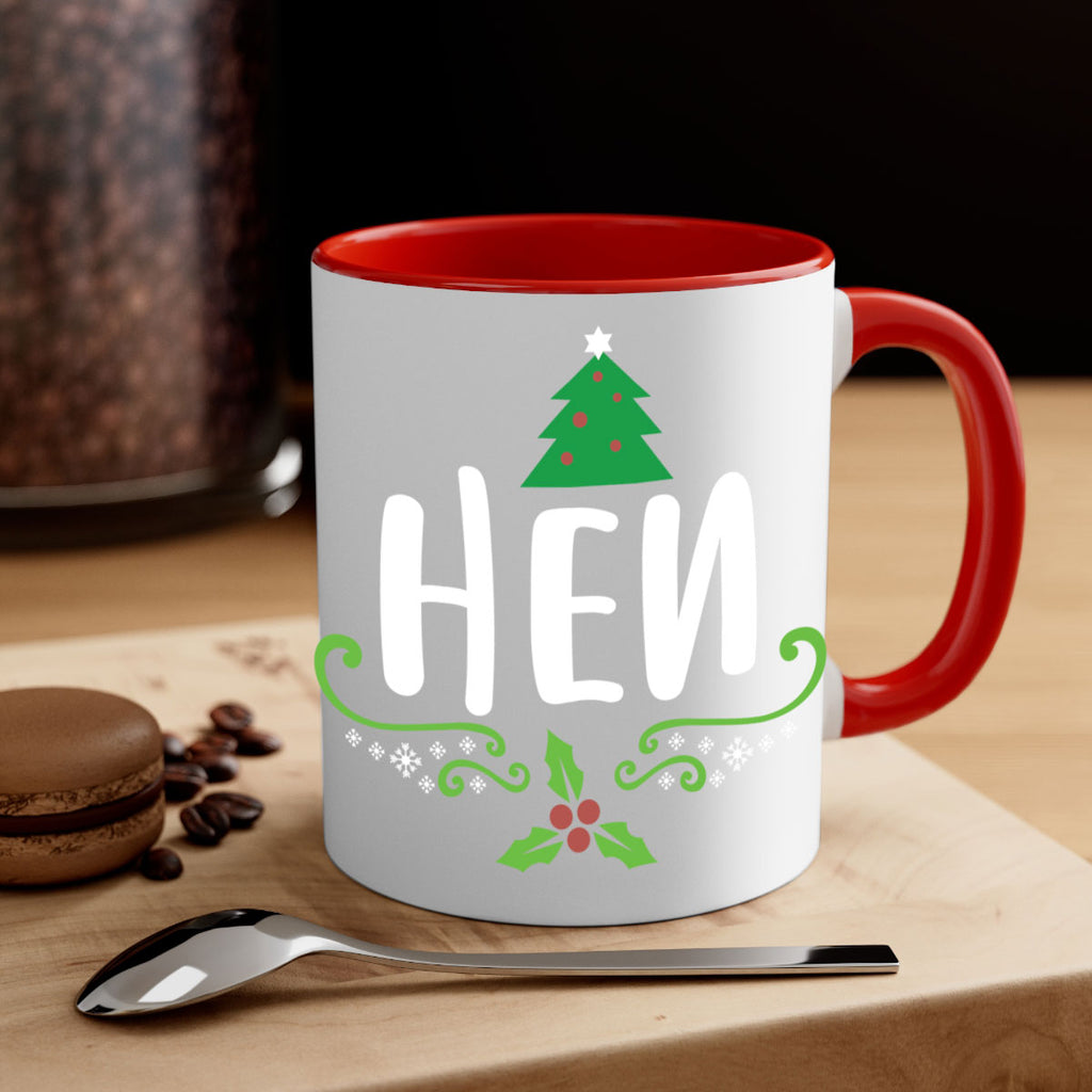 hen style 288#- christmas-Mug / Coffee Cup