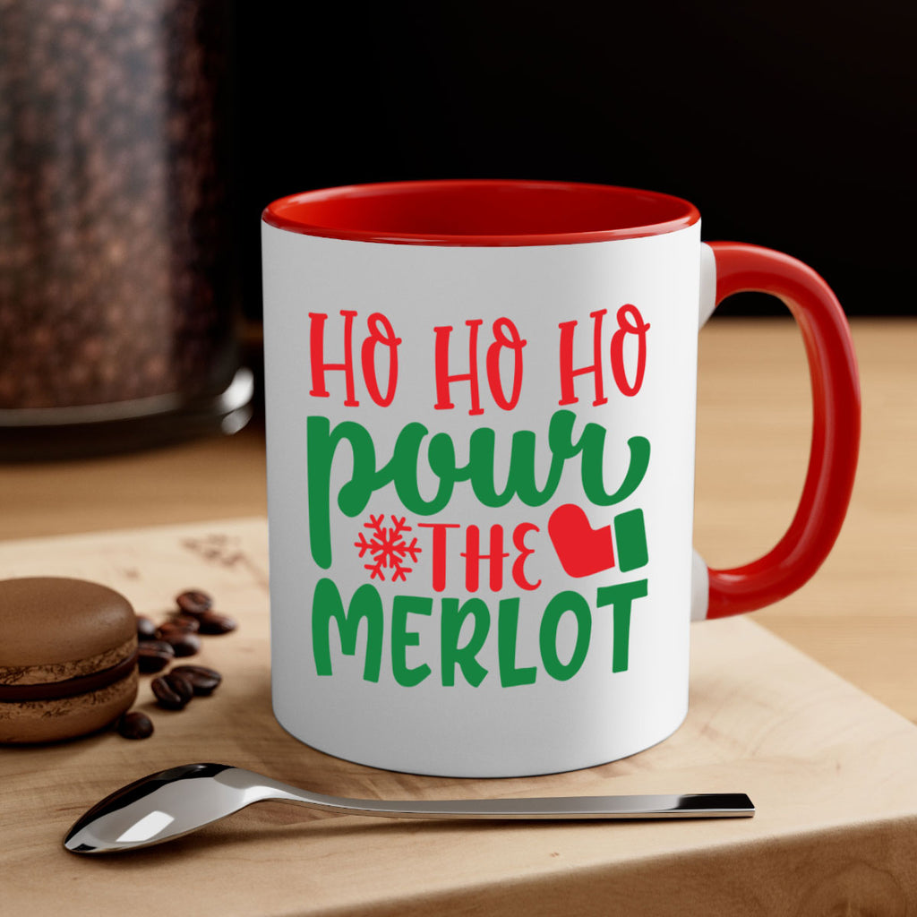 ho ho ho pour the merlot style 290#- christmas-Mug / Coffee Cup