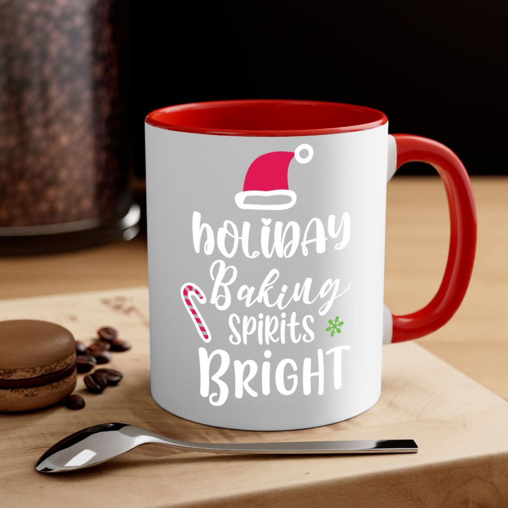 holiday baking spirits bright style 296#- christmas-Mug / Coffee Cup